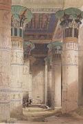 David Roberts,Portico of the Temple of Isis at Philae (mk23) tadema